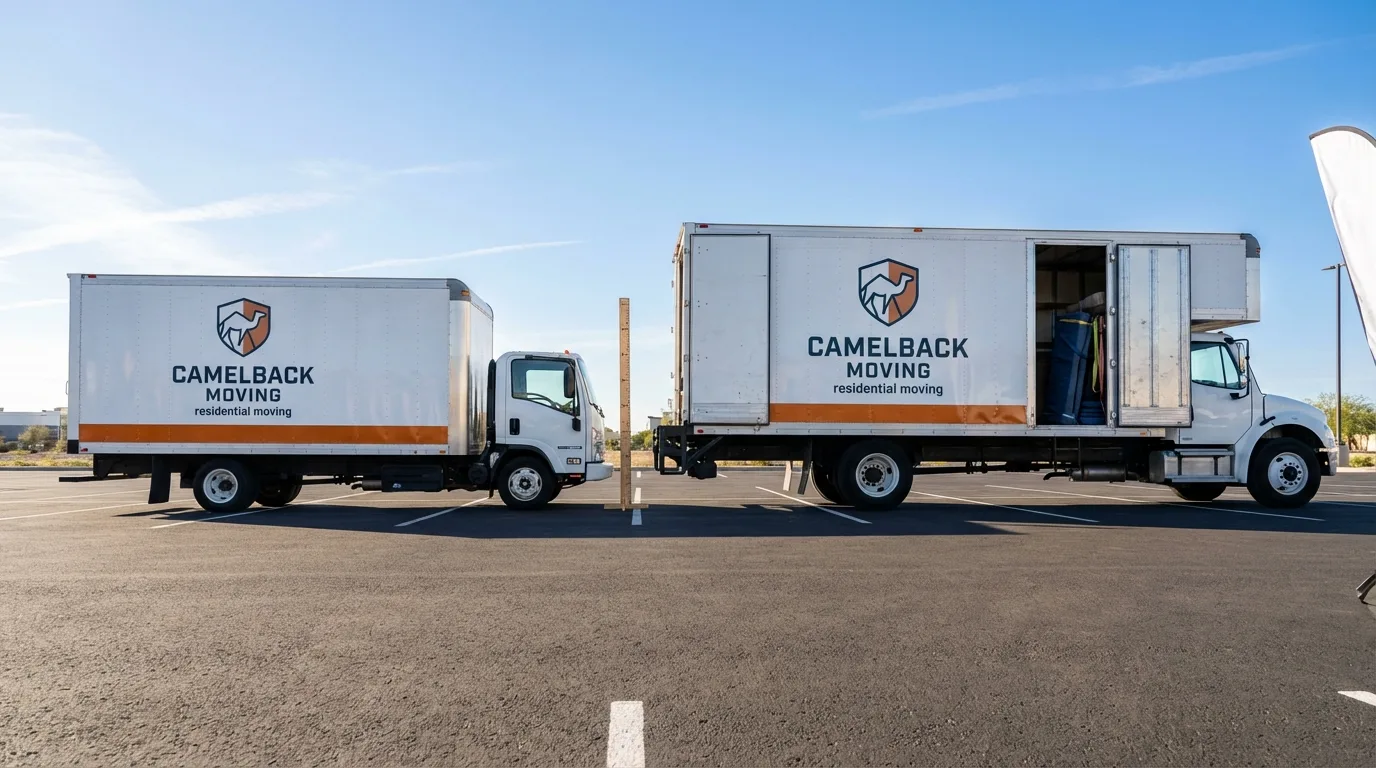 Moving truck size capacity guide in Miamisburg